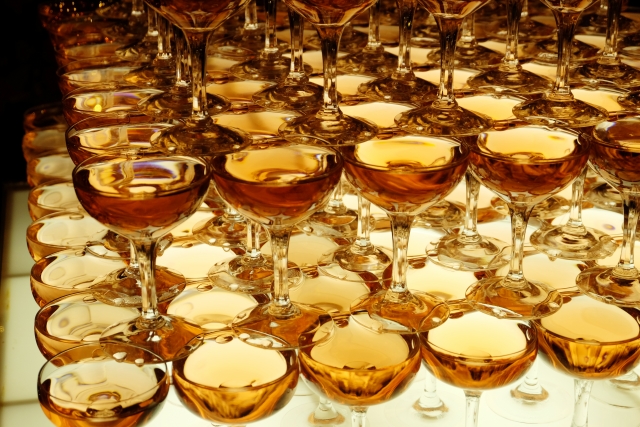 シャンパンタワー